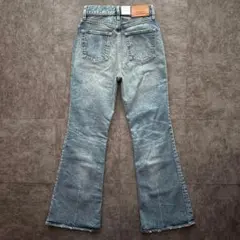 マウジー MVS フレアデニム ストレッチ ハイウエスト 25 y2k 未使用