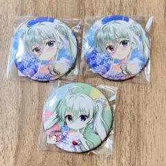 なのは　DMM E賞　アインハルト　缶バッジ　セット