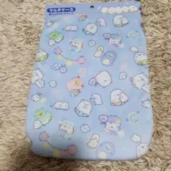すみっコぐらし マルチケース　ブルー