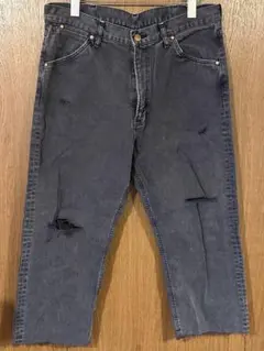 Wrangler ダメージ加工デニムパンツ ロンハーマン