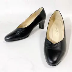 RIZ Comfort リズコンフォート ブラックフォーマル パンプス 23cm