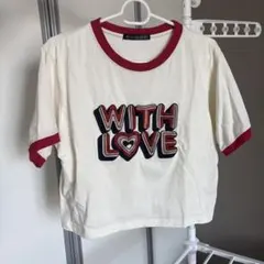 GORGE WITH LOVE クロップドTシャツのサムネイル