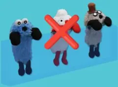 パペットスンスン　ひっかけマスコット　スンスン　ゾンゾン