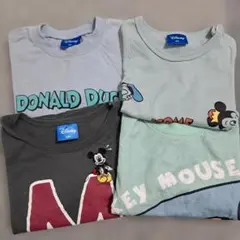 男の子　Tシャツ　90㎝　しまむら　ディズニー　ミッキー　ドナルド