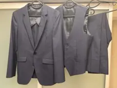 SUIT SELECT メンズ スーツ 3ピース ネイビー Y4