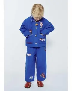 新品！ZARA KIDS × SISSEL EDELBO 刺繍入りジャケットのサムネイル