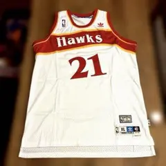 Mitchell & Ness NBA Hawks ユニフォーム 40 21 - メルカリ