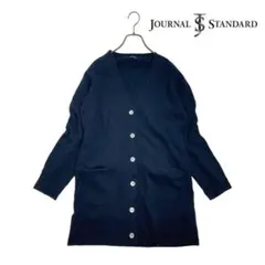 08T946☆ JOURNAL STANDARD ウー ロング丈 カーディガン