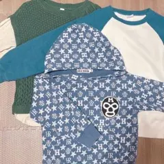 【120㌢サイズ】トレーナー3着セット【メンズ】