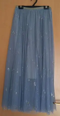 最終お値下げ　チュールロングスカート