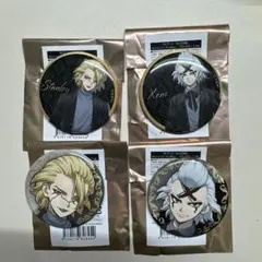 Dr.STONE THE キャラ 缶バッチ　スタンリー ゼノ