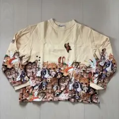 KUNIO COLLECTION スウェット 動物総柄