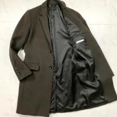 美品 ジャーナルスタンダード ダークグリーン チェスターコート