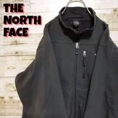 【US★刺繍ロゴ】ザノースフェイス　マウンテンジャケット　ビッグサイズ　濃グレー