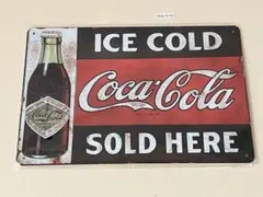Coca-Cola コカ・コーラ ブリキ看板