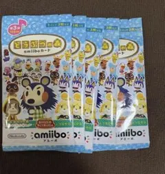 【新品未開封】どうぶつの森 amiibo アミーボ 第3弾 5パック