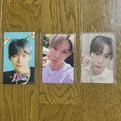 ウンソク RIIZE トレカ / ステッカー 3点セット