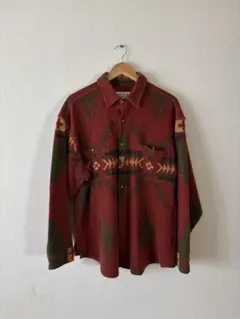 ORVIS 90~00S LS NATIVE COTTON SHIRT