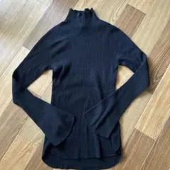 ユニクロ×マメクロゴウチ　ニットセーターM ブラック