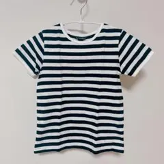 marimekko ストライプ Tシャツ 104/4Y