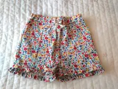 【匿名配送】petit main 花柄 ショートパンツ 90 水陸両用