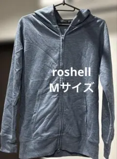 roshell(ロシェル) 長袖スウェットパーカー ダブルジップのサムネイル