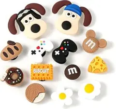 グルミット クロックス アクセサリー シューズアクセサリー クロックチャーム