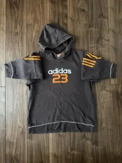 adidas 23 パーカー ブラウン オレンジのサムネイル