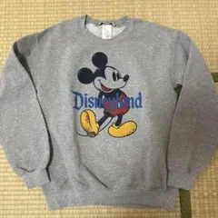 【古着】Disney ミッキーマウス スウェット S ディズニーランド