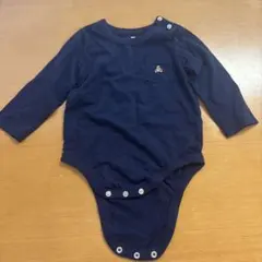 GAP ギャップ　ネイビー　くま　ロンパース　ボディスーツ　6-12M 70