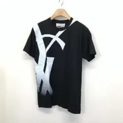 YSL イヴサンローラン ビッグ ロゴ グラデーション プリント Tシャツのサムネイル