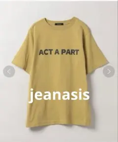 JEANASIS✳︎ ASSORT ロゴプリントTEE