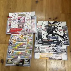 【空箱】　151 ブラックボルト　ホワイトフレア　テラスタルフェスex など