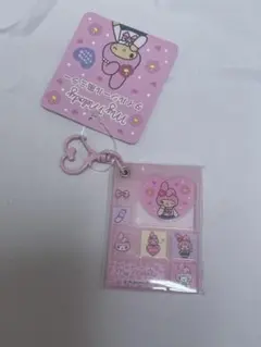 サンリオ　タイルシール風ミニミラー マイメロディ　ギャル　制服
