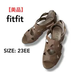 【美品】fitfit コンフォートサンダル グラディエーター 23EEEのサムネイル