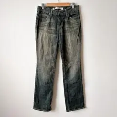 ギャップ ローライズスリム　デニムパンツ 色落ちデニム　ジーンズ　ボトムス　黒