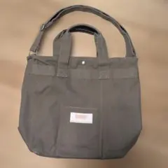 B:MING by BEAMS カーキ ショルダーバッグ