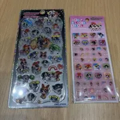【正規品】プチドロップステッカー パワーパフガールズ