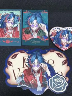 にじさんじ　【Rose Valentine】缶バッジ　チェキ　特典　魁星