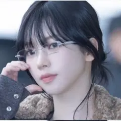 aespa カリナ 着用2000archives リムレスメガネ GLASSES - メルカリ