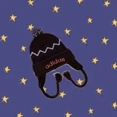 adidas ポンポン付きニット帽