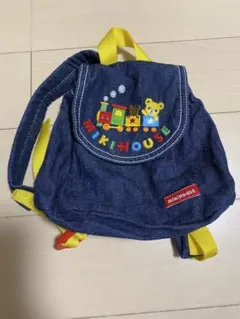 ミキハウス デニムリュック