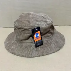 ニューハッタン☆バケットハット☆コーデュロイのタン☆バケハ☆L/XLサイズ