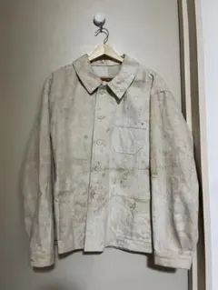 20s antique linenアンティーク　リネン　ワークジャケット