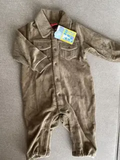 新品・タグ付き BABY DOLL コーデュロイロンパース