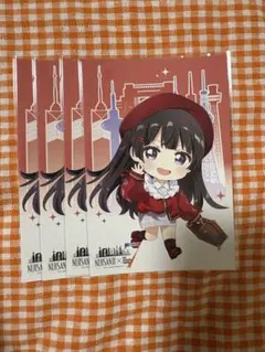 にじさんじ にじさんじ7大タワーコラボ 特典 ポストカード 月ノ美兎