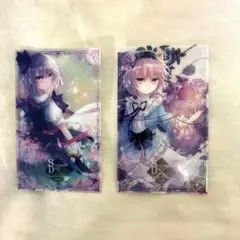 東方クリアカード 2枚セット
