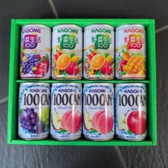 カゴメすこやかファミリーギフト8本　野菜生活　100CANジュースのサムネイル