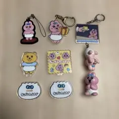 おぱんちゅうさぎ ストラップ キーホルダー アクリルスタンド 7点 まとめ売り