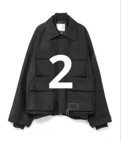 saca×WTAPS Cotton Back SatinJacket size3 - メルカリ